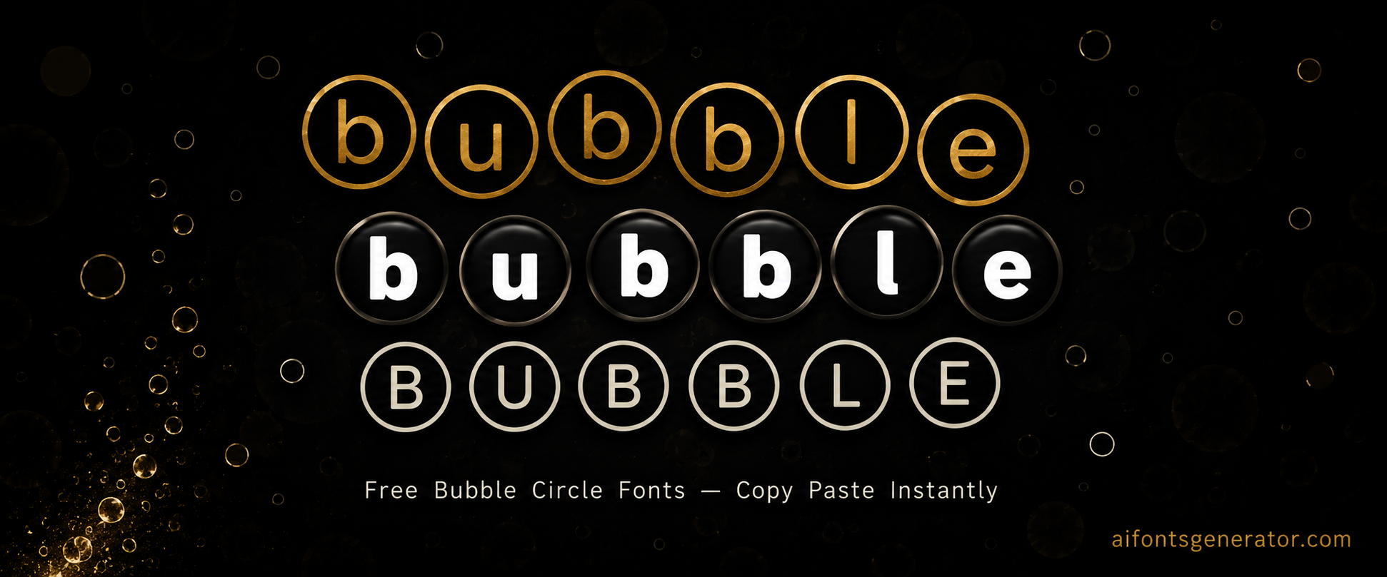 Bubble Text Generator — Free Unicode Font Styles