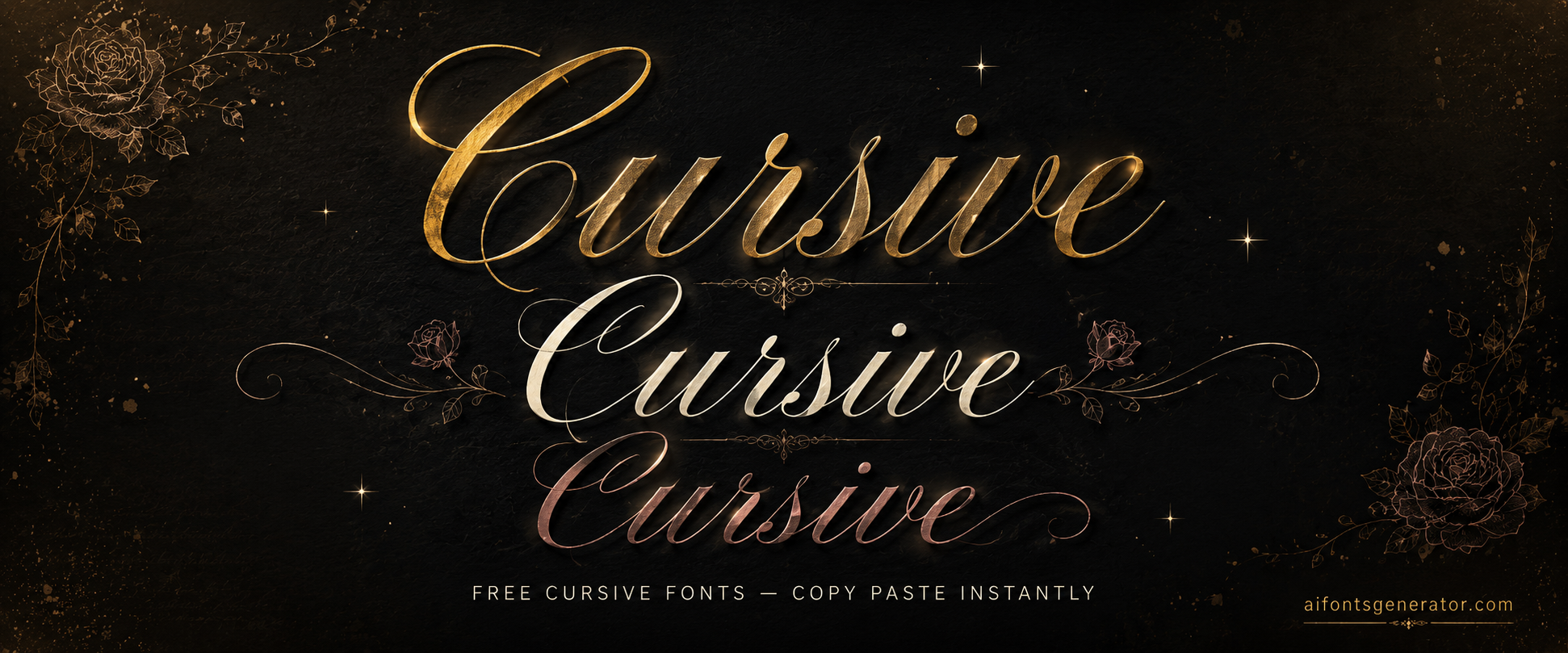 Cursive Text Generator — Free Unicode Font Styles