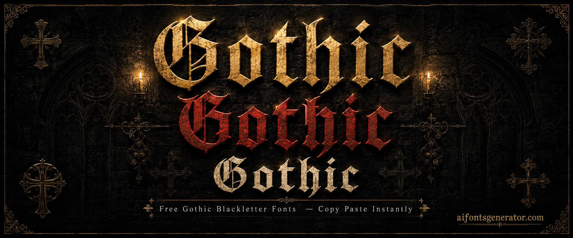 Gothic Text Generator — Free Unicode Font Styles
