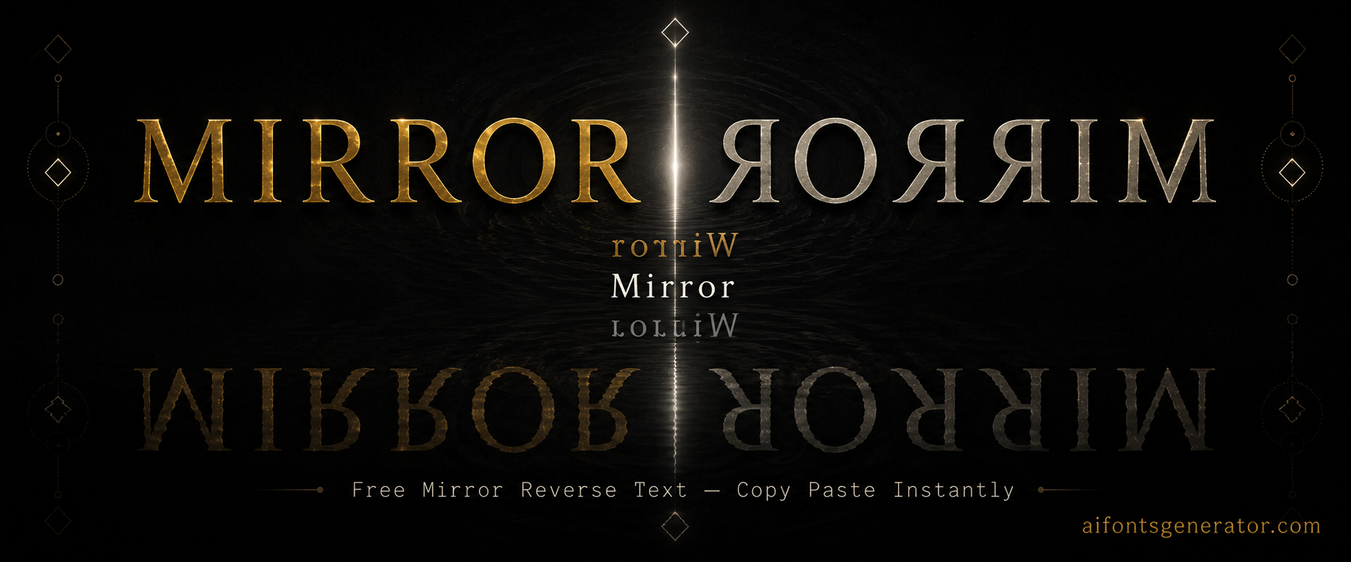 Mirror Text Generator — Free Unicode Font Styles