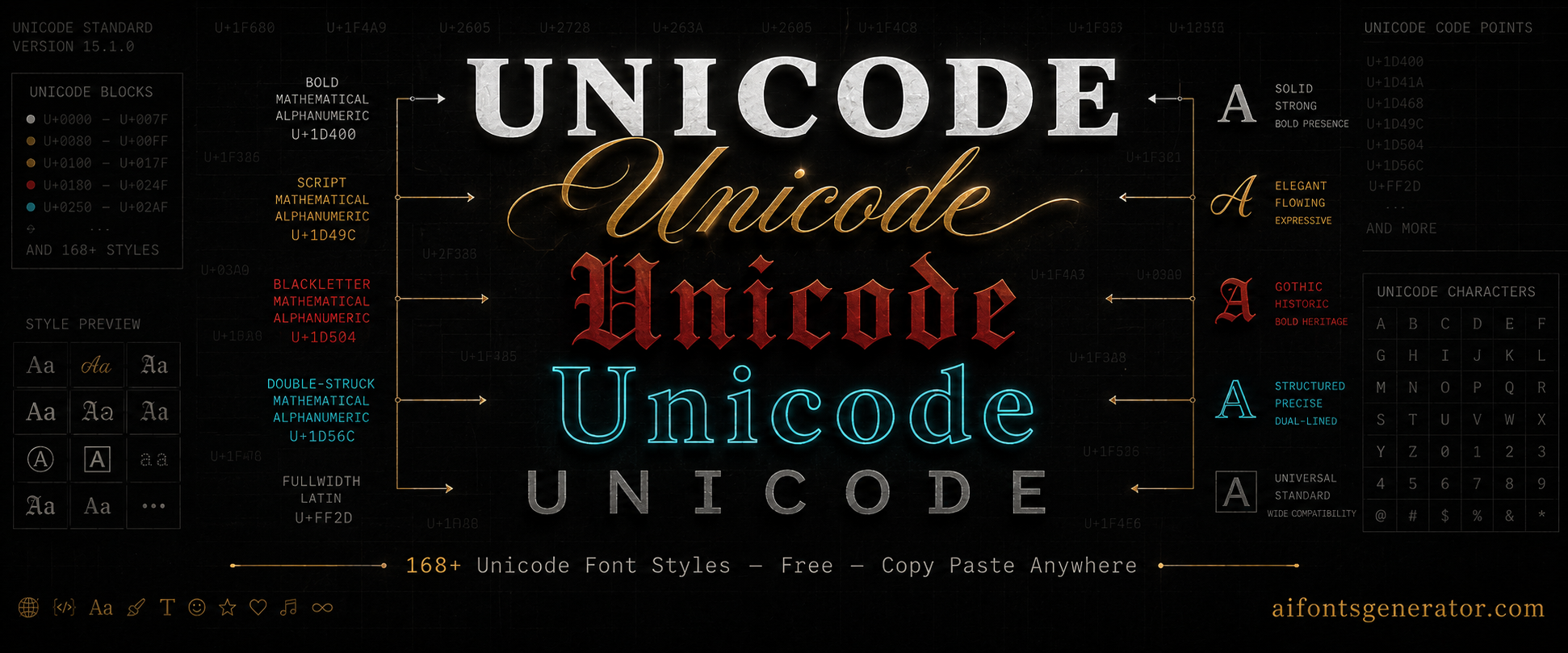 Unicode Text Converter — Free Unicode Font Styles