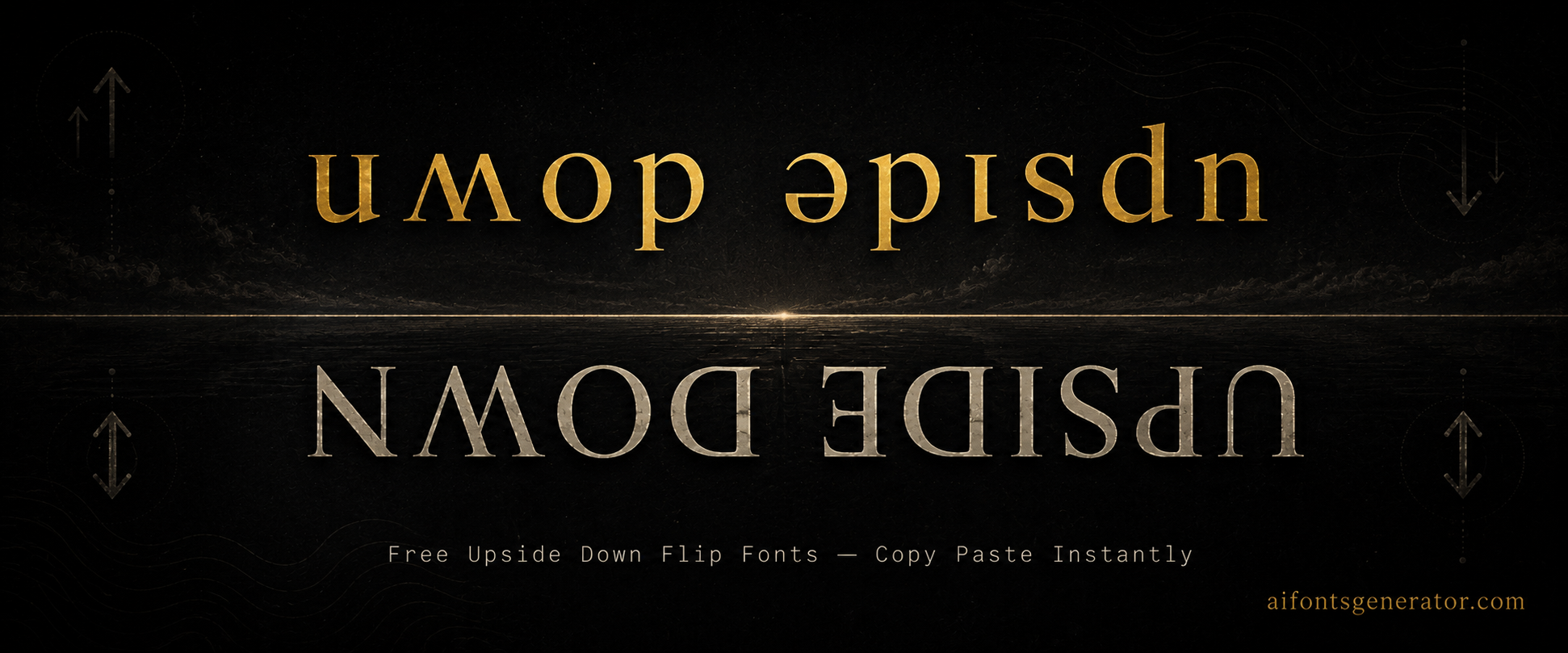 Upside Down Text Generator — Free Unicode Font Styles